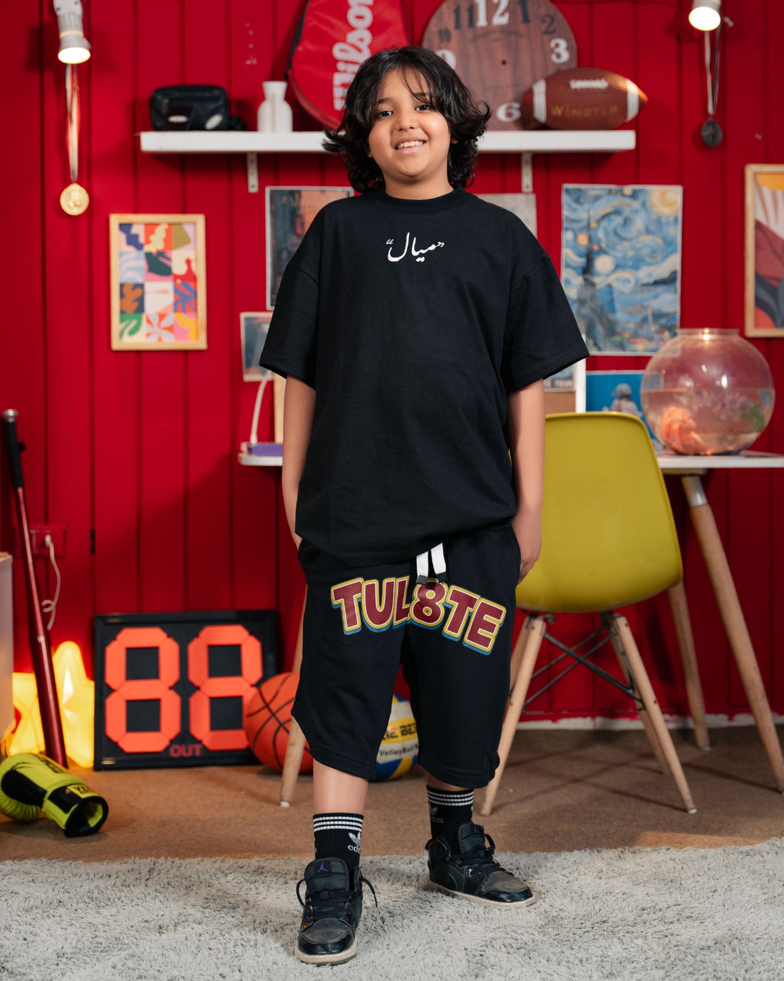 Tul8te Black Short