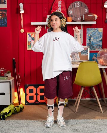 Tul8te White Tee