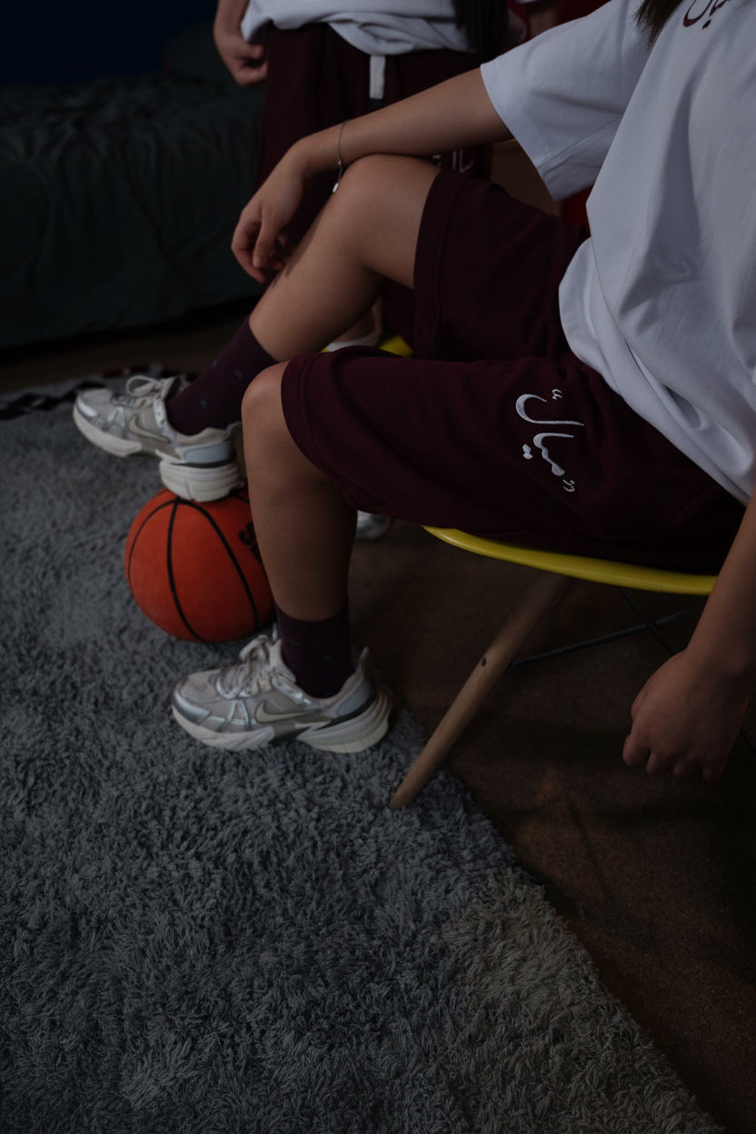 Signature Short Burgundy